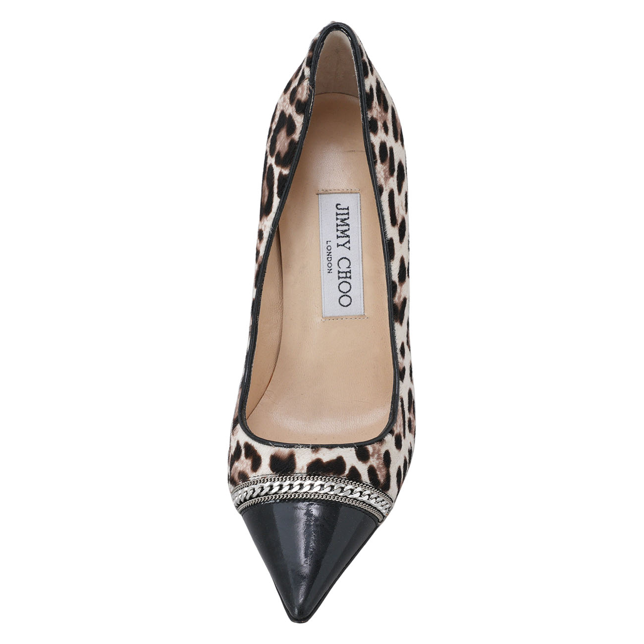 JIMMY CHOO(USED)지미추 송치 펌프스 힐 #36